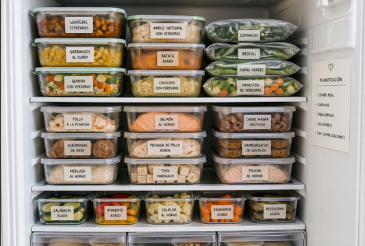 Batch cooking para principiantes: cocina sano en 2 horas sin plásticos ni tóxicos