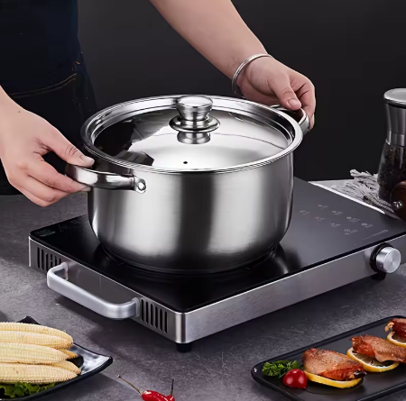 Juego de Ollas Saludables – Cocina Limpia y Segura