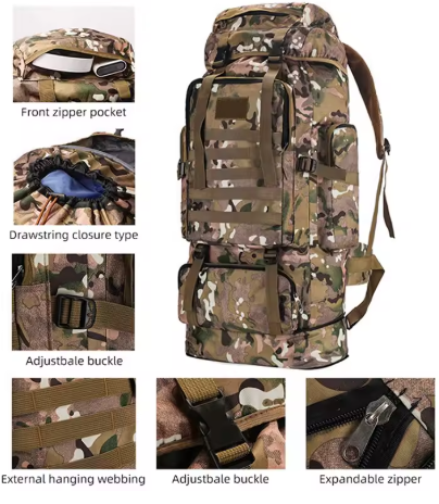 Mochila 100L – Espacio Para Cada Aventura