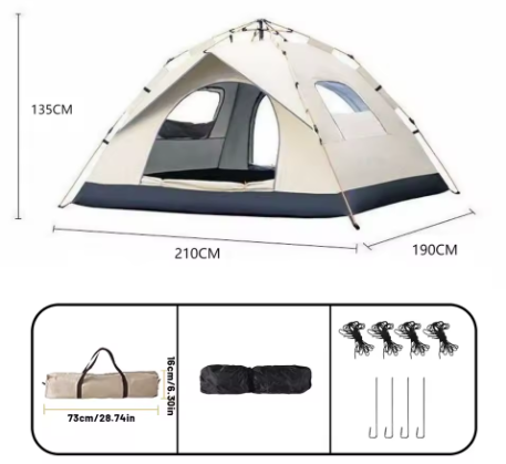 Lightweight tent