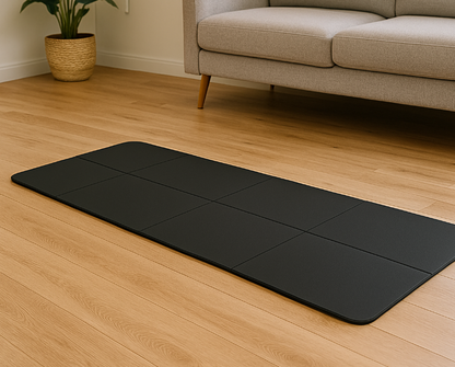 Non-slip foam exercise mat for home workouts