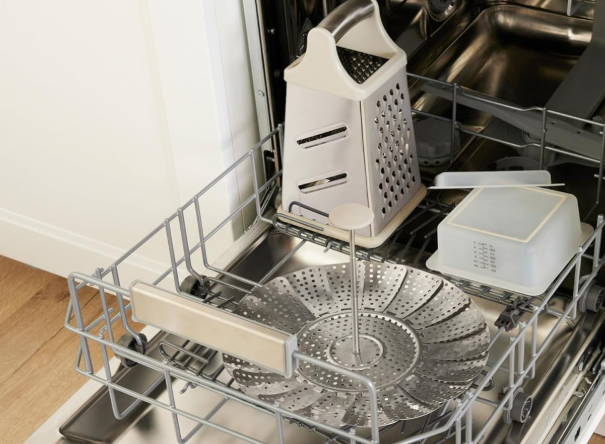 Vaporera plegable de acero inoxidable