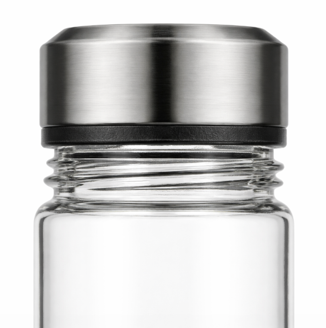 botella de vidrio