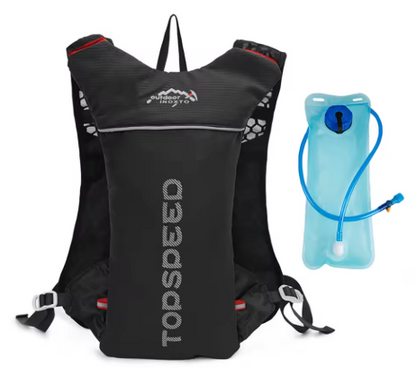 Chaleco elite de deporte con botella